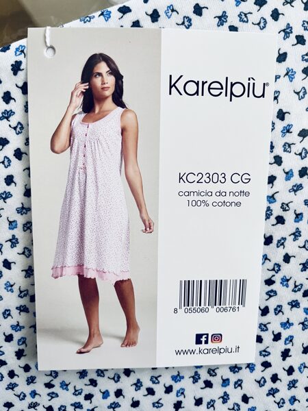 Naktskrekls KC2303 kokvilnas Karel